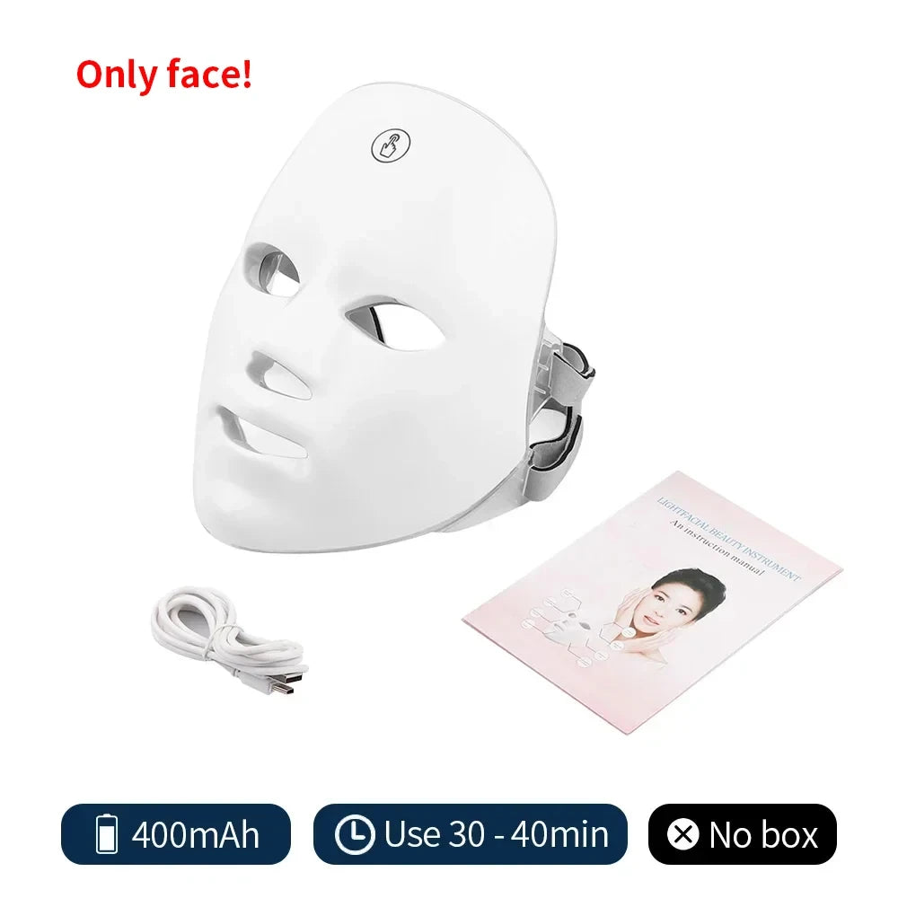 Wireless LED Photon Facial Mask